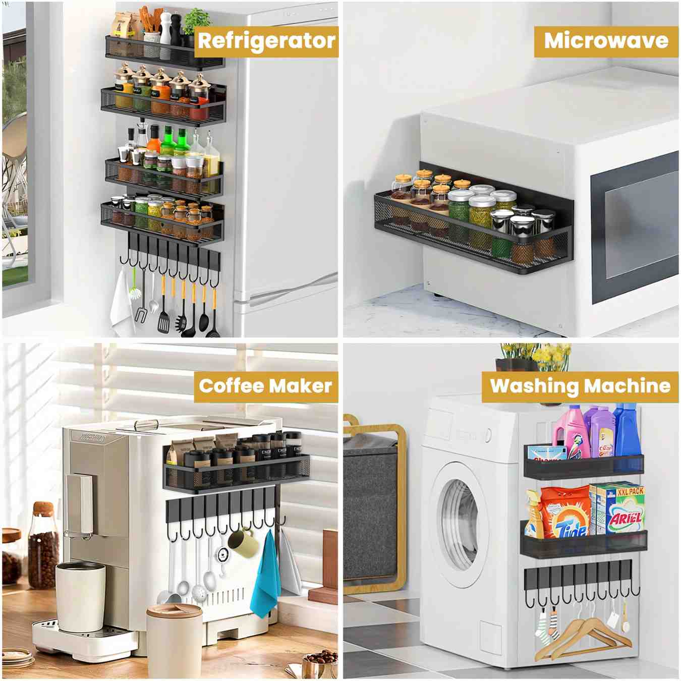 magnetic spice rack
magnetic spice rack for refrigerator
magnetic spice racks
magnetic spice rack for fridge
spice organizer
spice rack organizer
